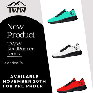 White- Tww RoadRunner Series FlexStride 1’s