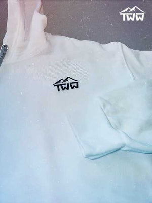 TWW EcoBlend Sustainable Hoodie (white)