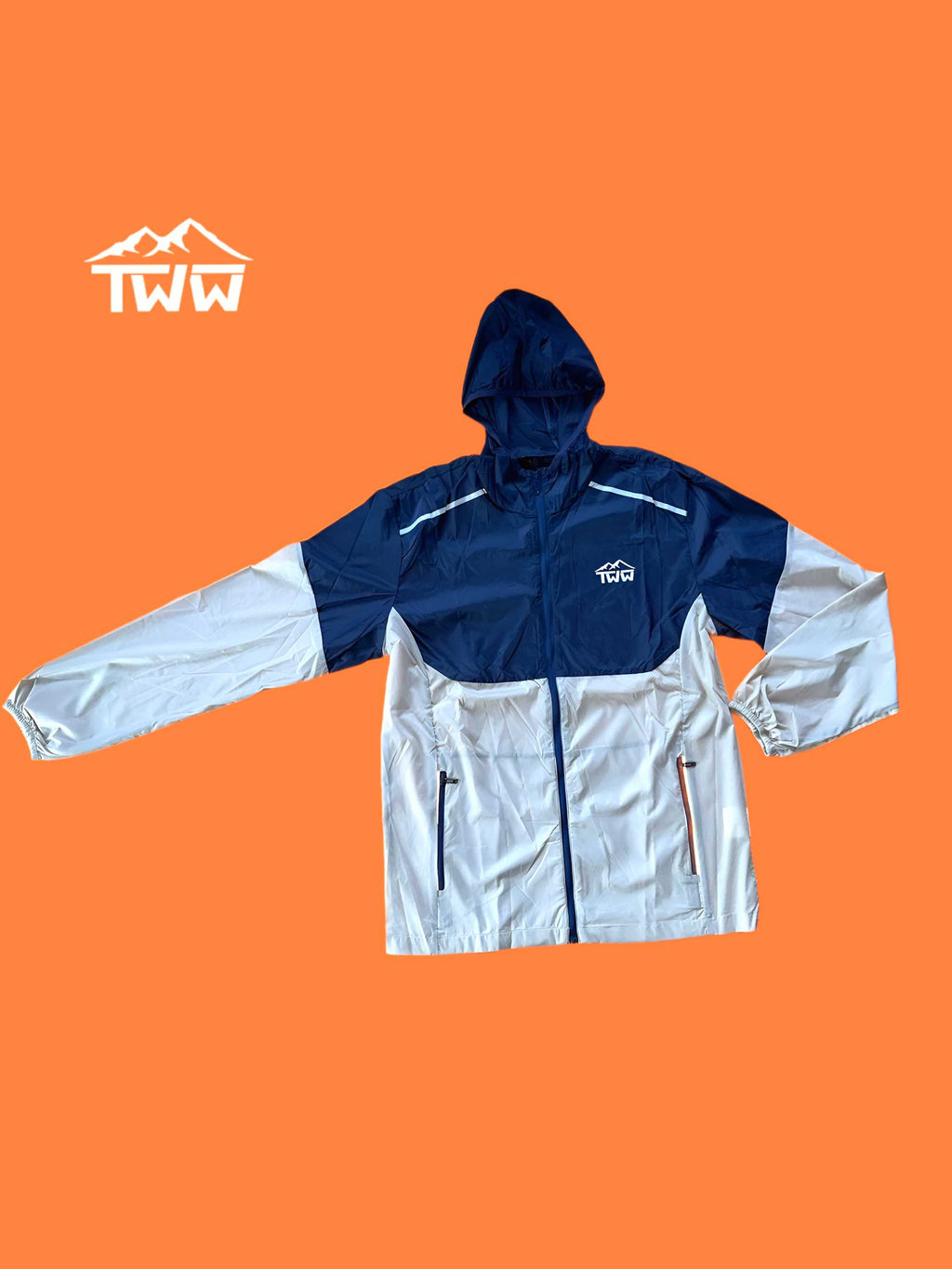 TWW- Camel/Blue Guardian Gale Windbreaker