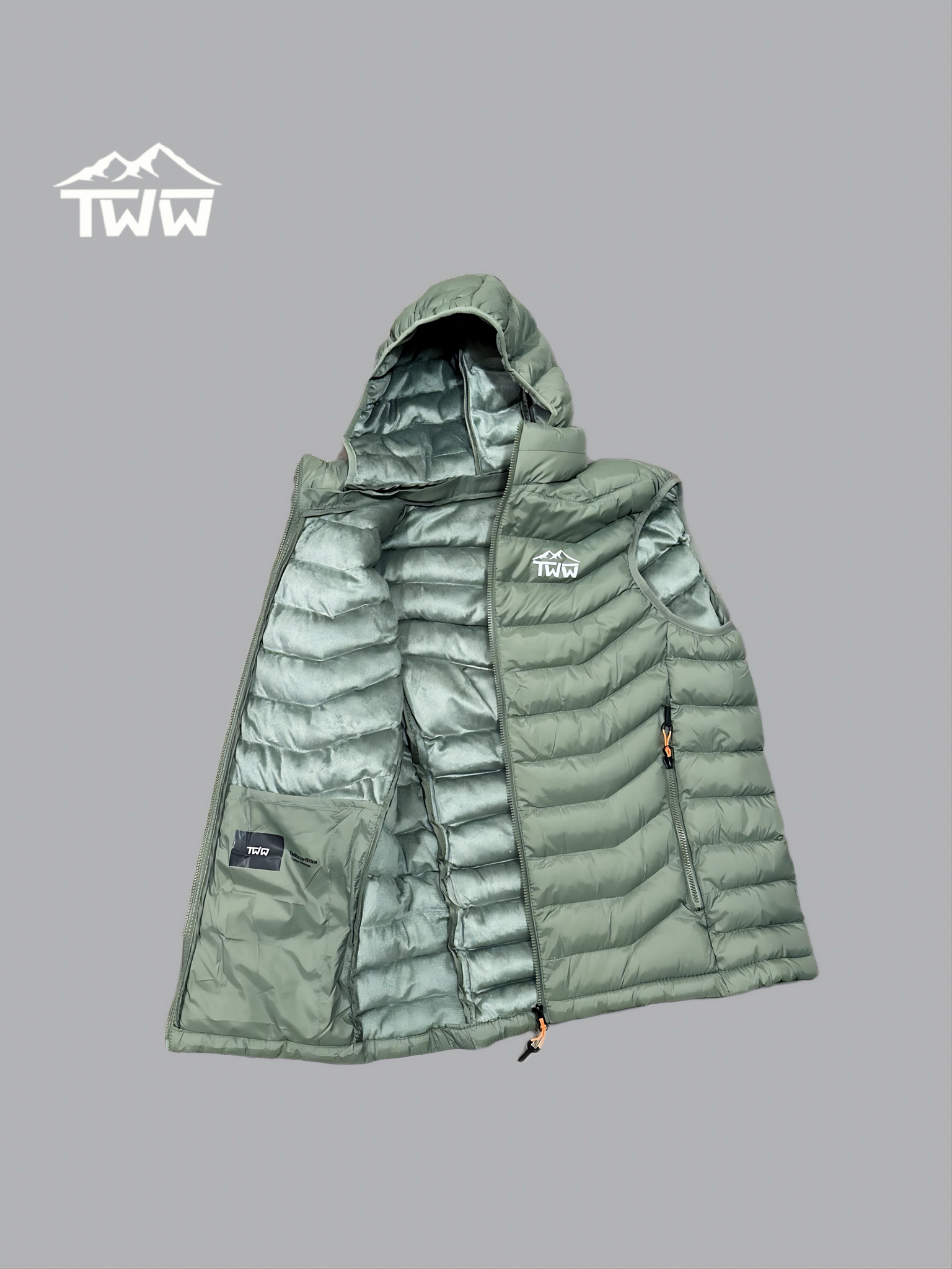 TWW- SkyGuard Hooded Puffer Vest