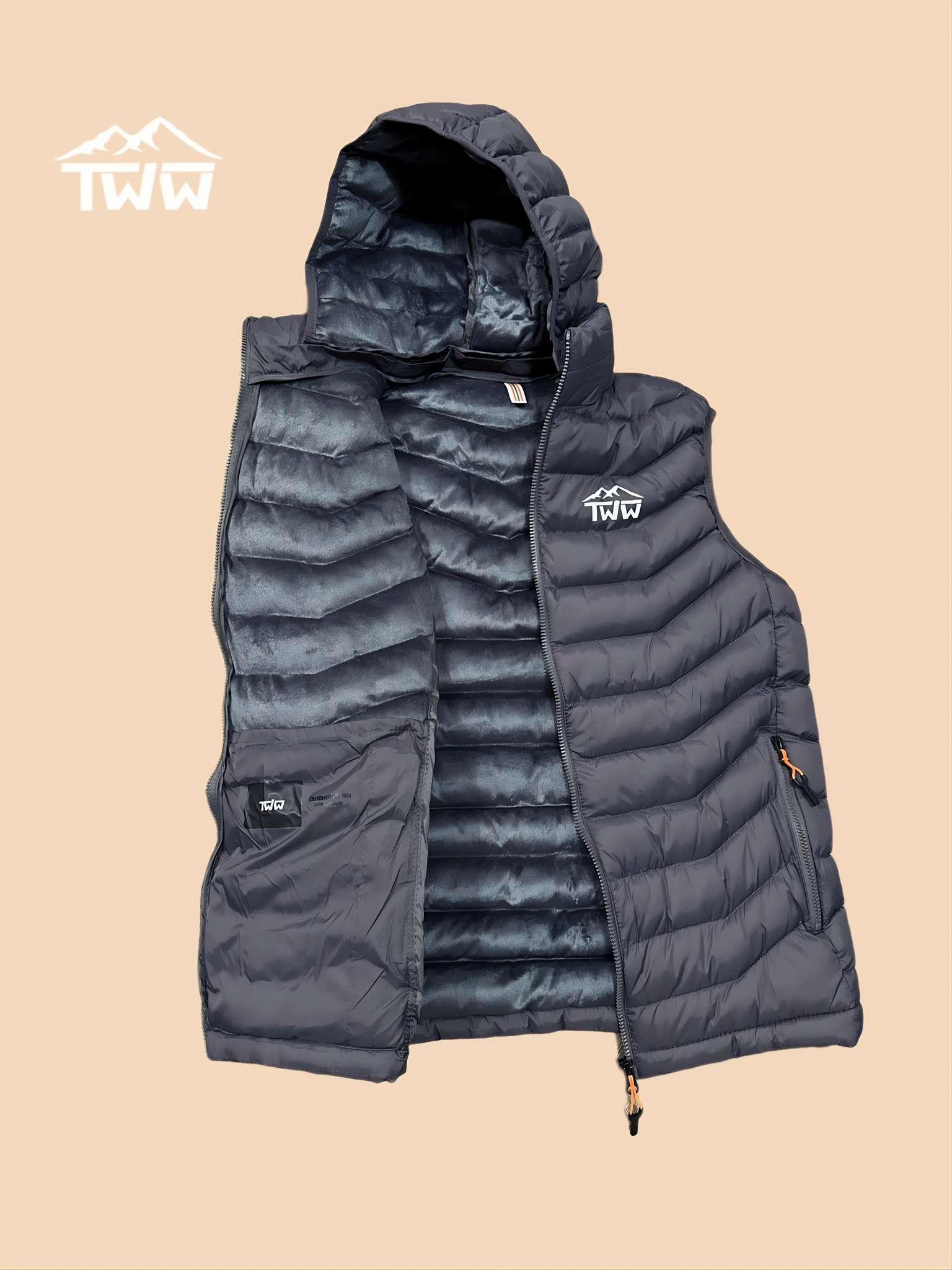 TWW- SkyGuard Hooded Puffer Vest