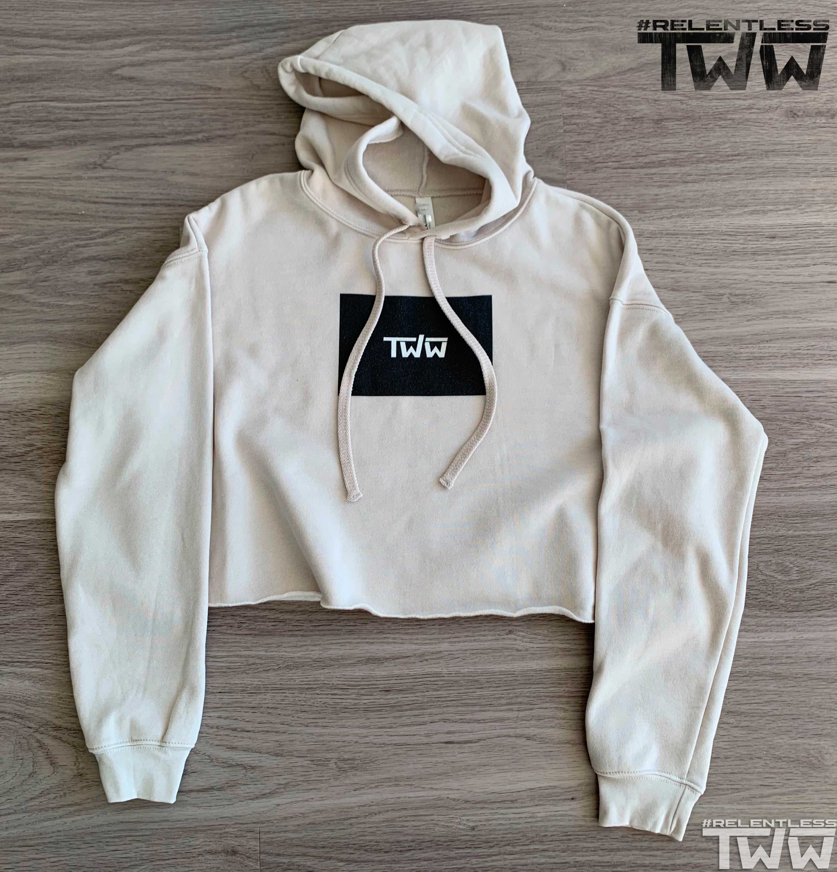 Bitchin Beige” Cropped Hoodie | Shop the Trendy Style Now
